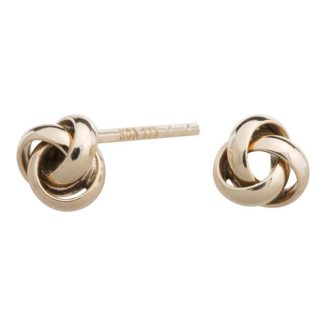 14kt. guldørestikker m/ferskvandsperle 6mm