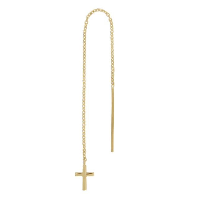 14kt. guldørestikker m/ferskvandsperle 6mm