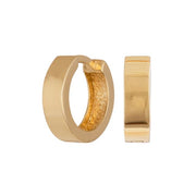8kt. guldcreoler 4x14mm