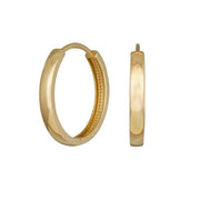 8kt. guldcreoler 3x20mm