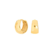 8kt. guldcreoler 15mm