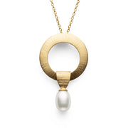 18 karat guld Vedhæng inkl. rund ankerkæde 45 + 5cm, 1mm