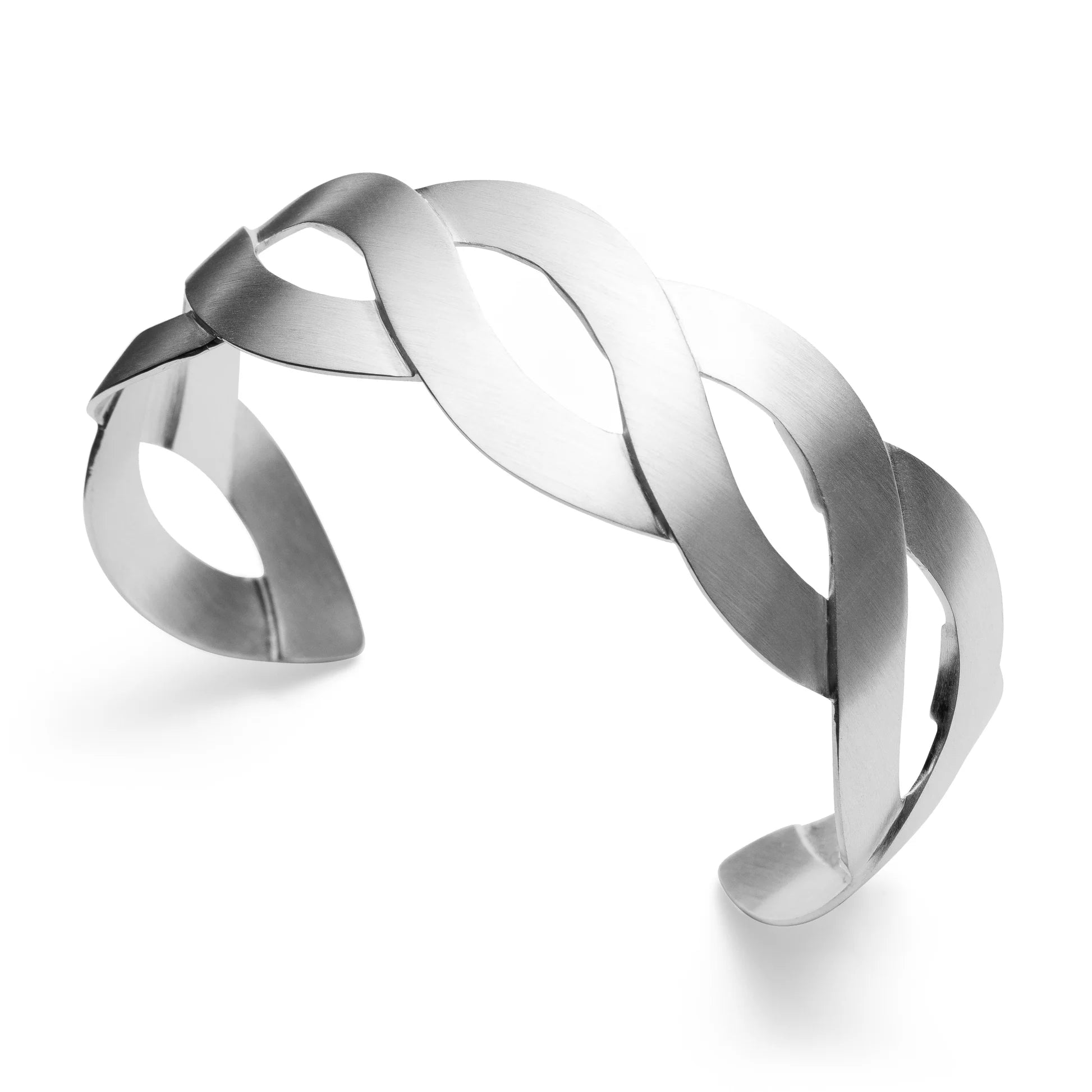 Sterling sølv mat armring
