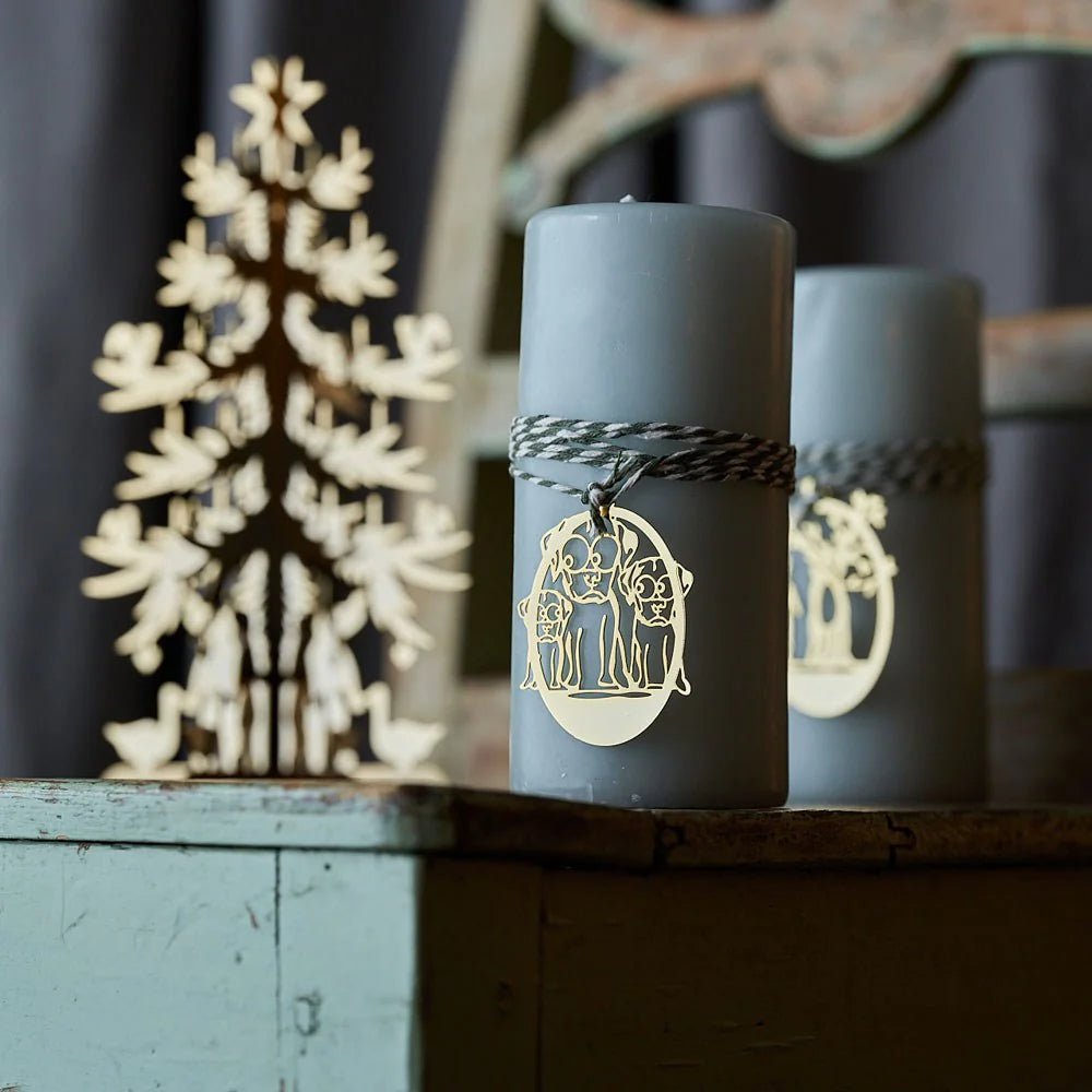 4 stk. ophæng - Fyrtøjet - 18k forgyldt - Urma.dk