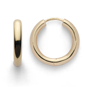 Sterling sølv creol, fg blank