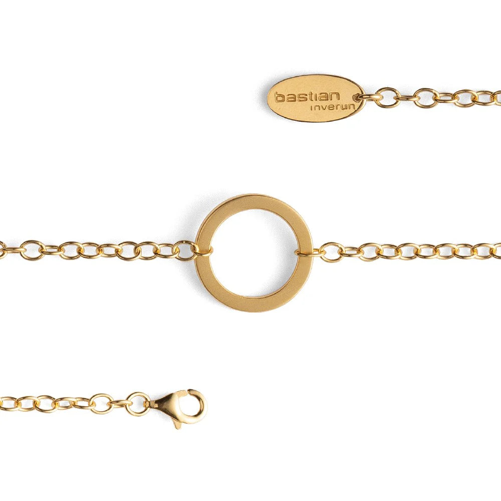 Sterling sølv armbånd, fg mat., 19cm, 2,87mm