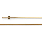 Sterling sølv Tonda Flex fg stålkerne 1,40mm 45cm