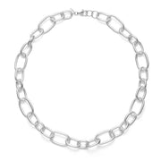 Sterling sølv collier mat, 50cm