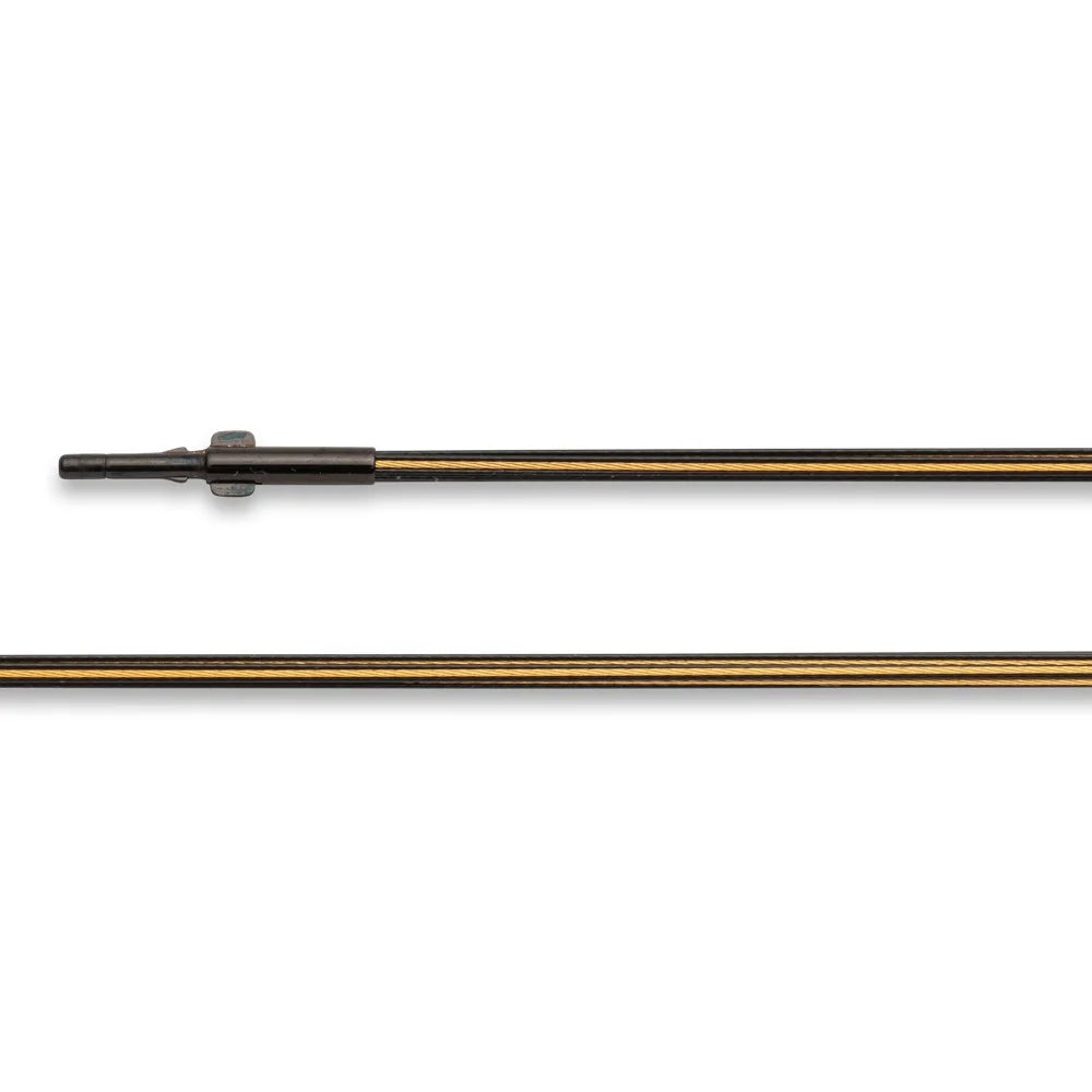 Rustfrit stål 15rk sort + fg 0,36mm, 45cm, PVD