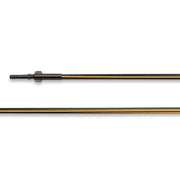 Rustfrit stål 15rk sort + fg 0,36mm, 45cm, PVD