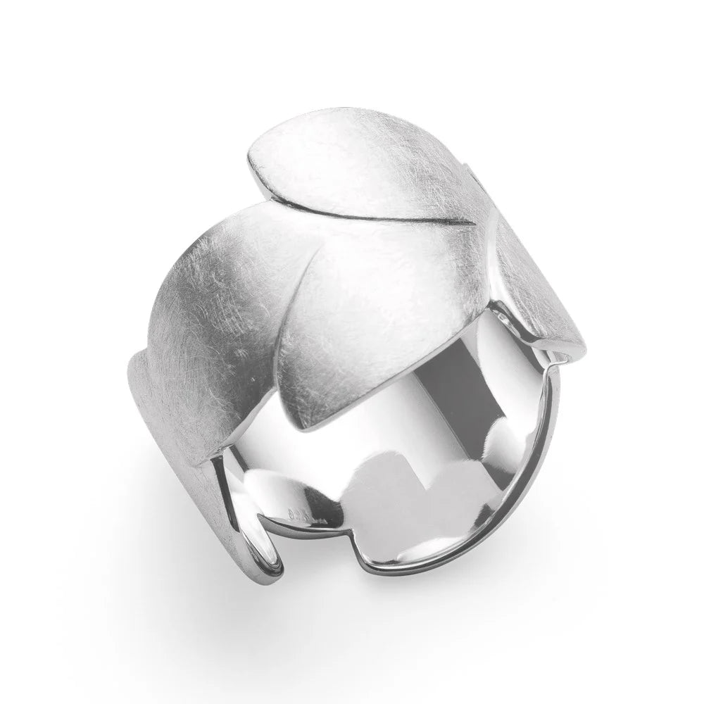 Sterling sølv Ring mat/børstet