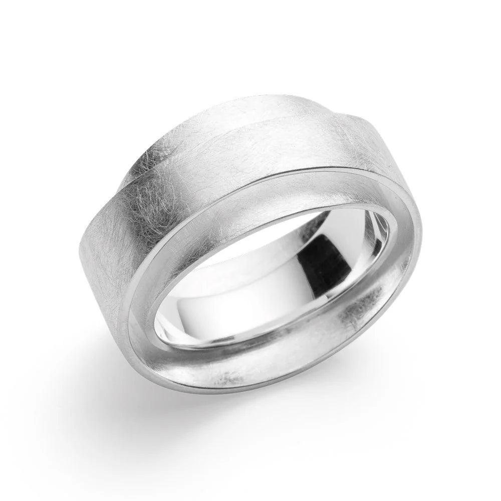 Sterling sølv Ring børstet
