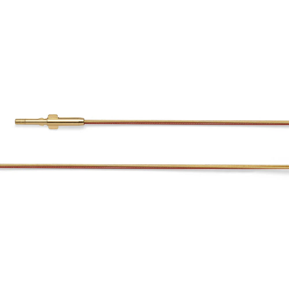 Sterling sølv Tonda Flexible, 3-rækket, rød, fg