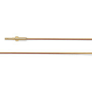 Sterling sølv Tonda Flexible, 3-rækket, rød, fg