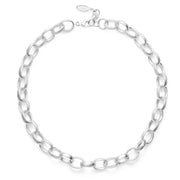 Sterling sølv collier mat, 45cm + 3cm