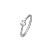 MARY Ring 14K, HV LG DIAM 0,25CT W/VS