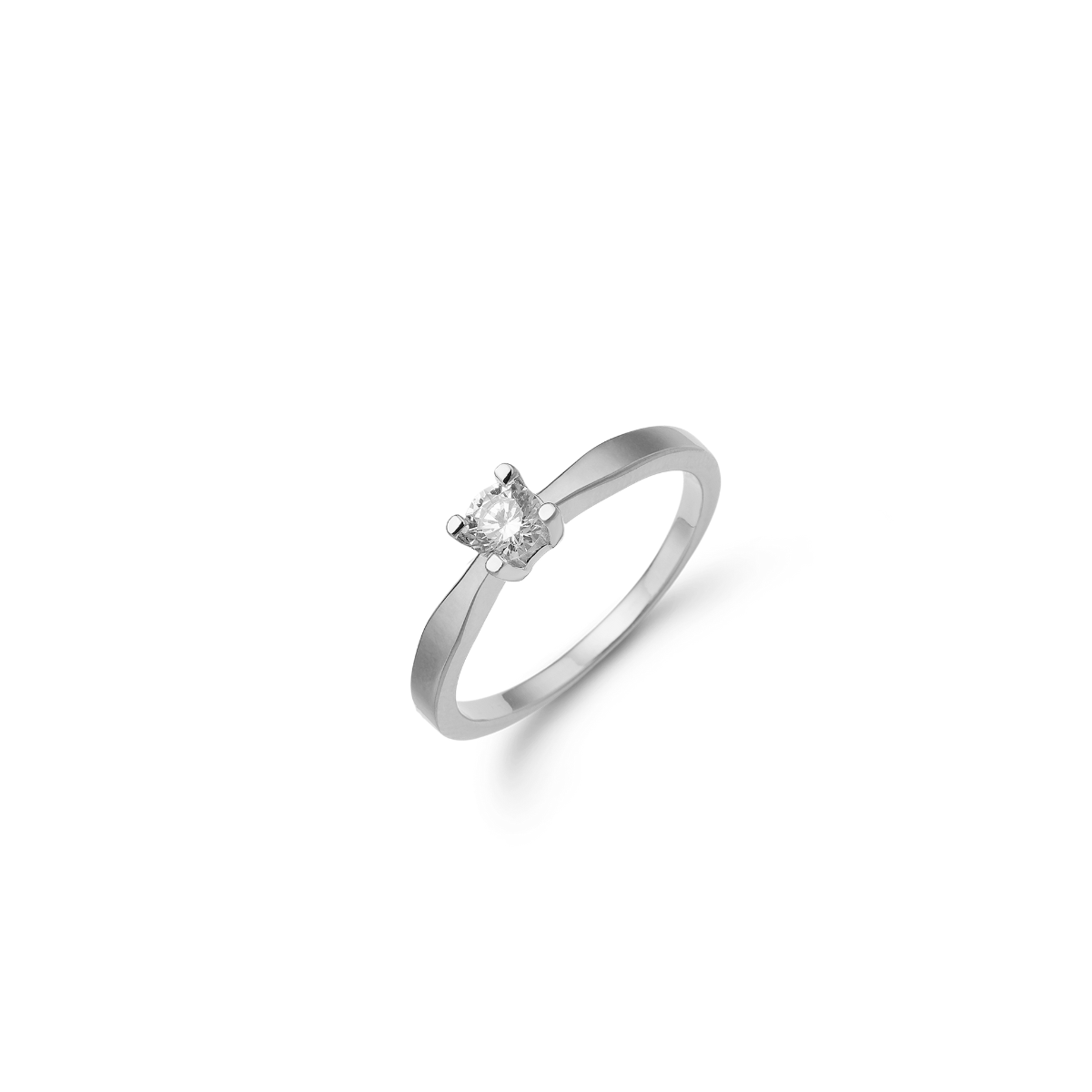 ETERNITY 14KT HV.D.RING 1X0,25CT WSI 4/G