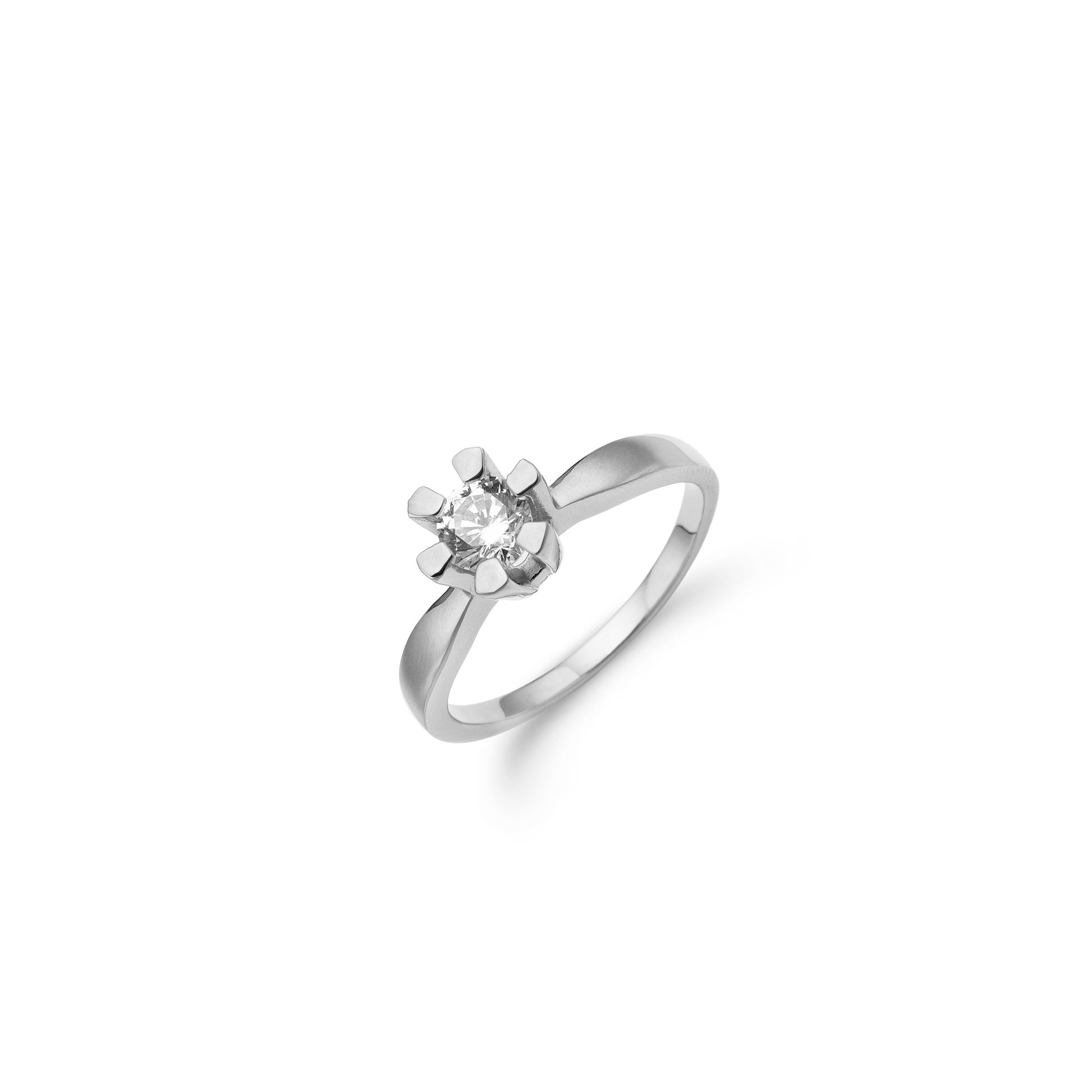 ETERNITY 14KT HV.D.RING 1X0,50CT WSI