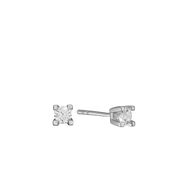 ETERNITY 14KT HV. ØRESTIK 2X0,05CT WSI 4