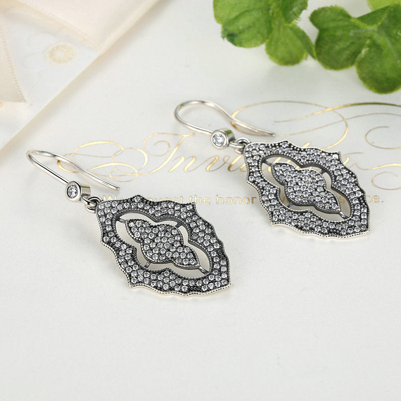 Ørehængere med zirkonia