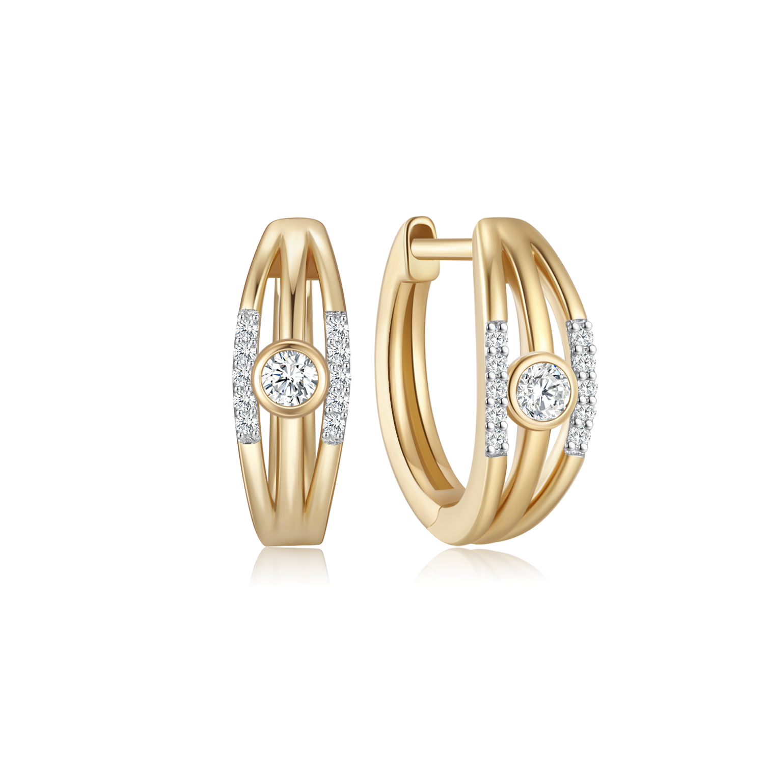 8 kt. Guld ørestikker 60257048