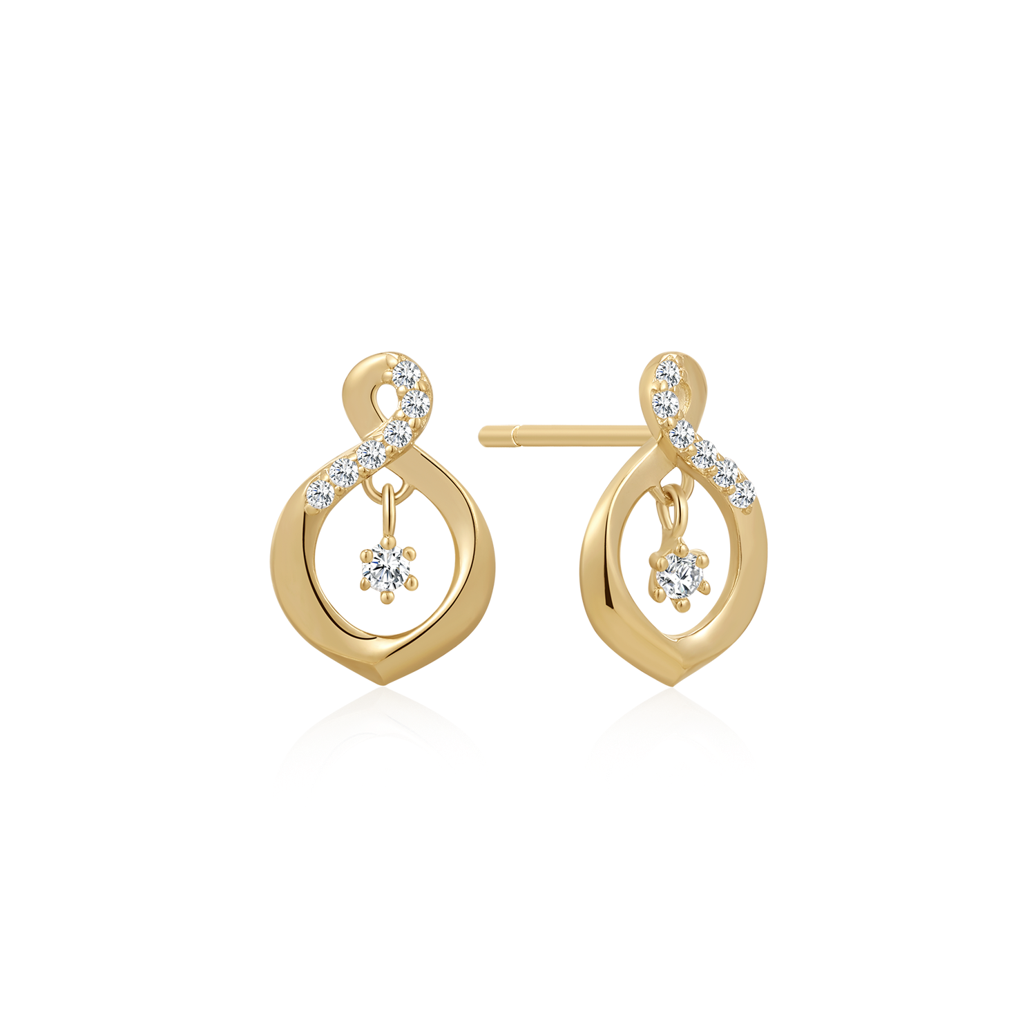 8 kt. Guld ørestikker 60342009