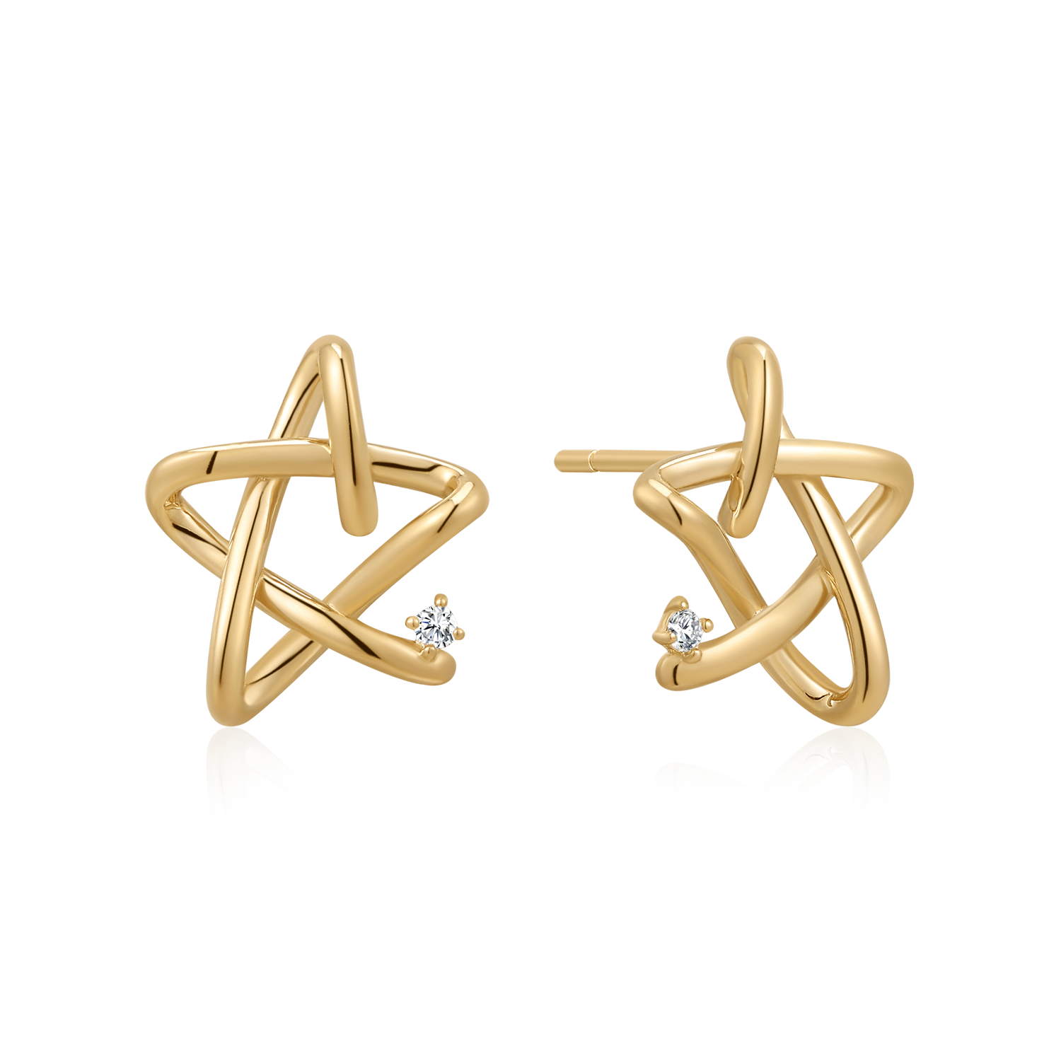 8 kt. Guld ørestikker 60342013