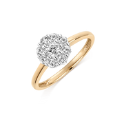 8 kt. Guld ring 62257046