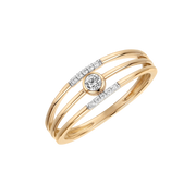 8 kt. Guld ring 62257048