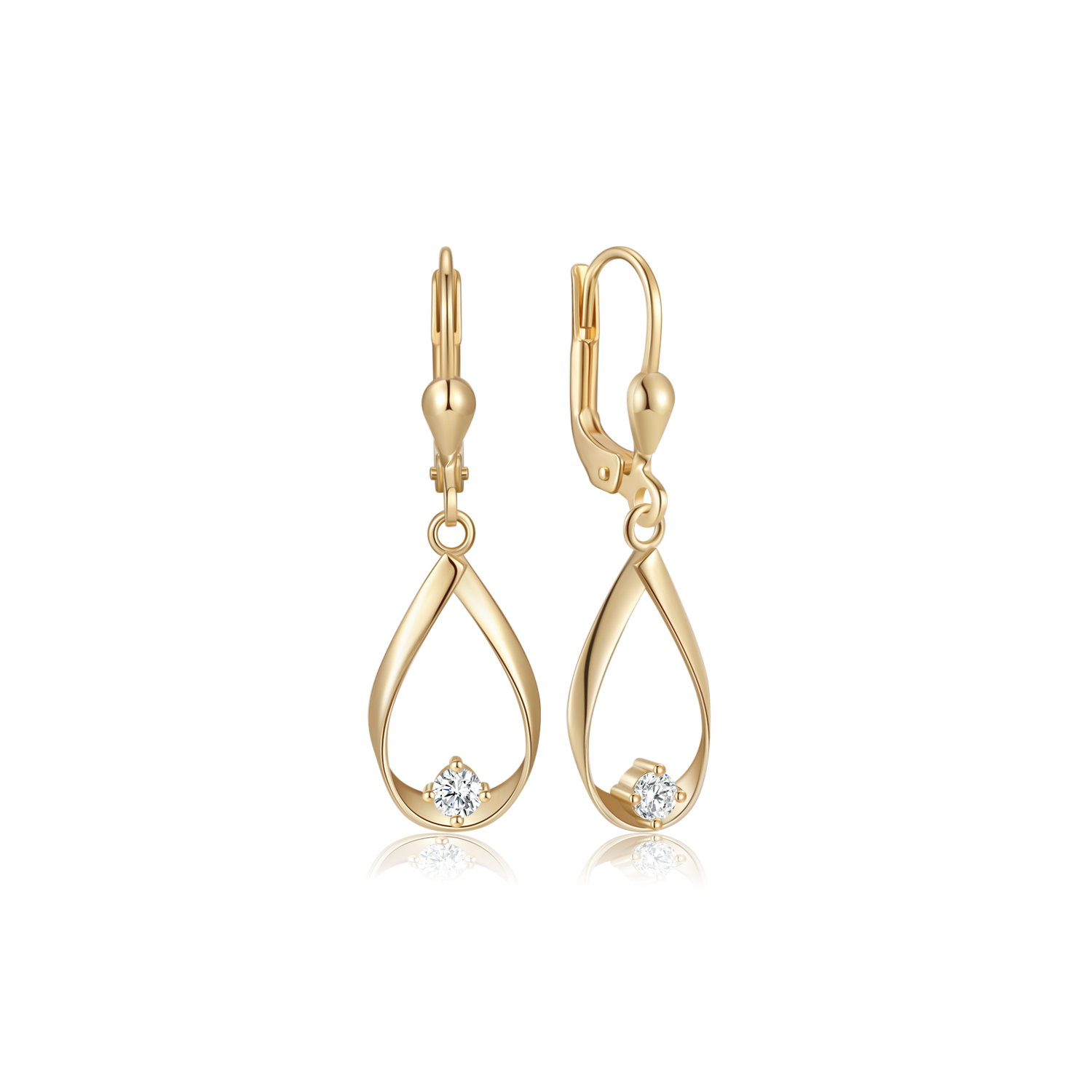 8 kt. Guld ørehænger 63258962