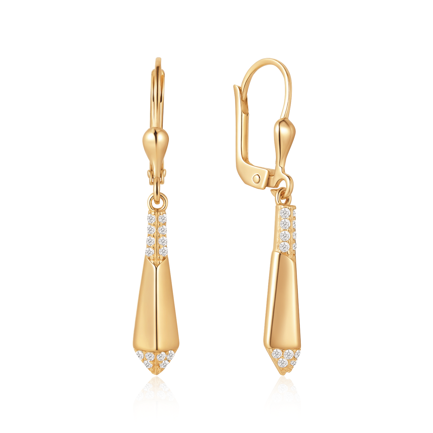 8 kt. Guld ørehænger 63261883