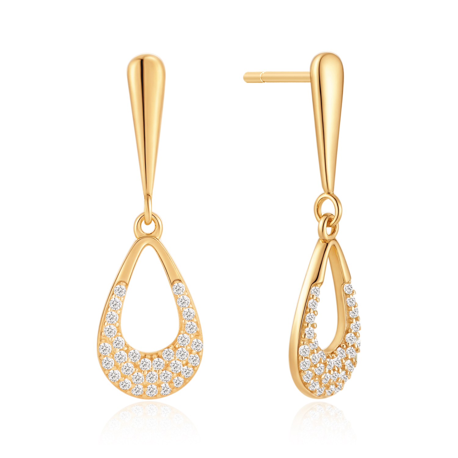 8 kt. Guld ørehænger 63261884