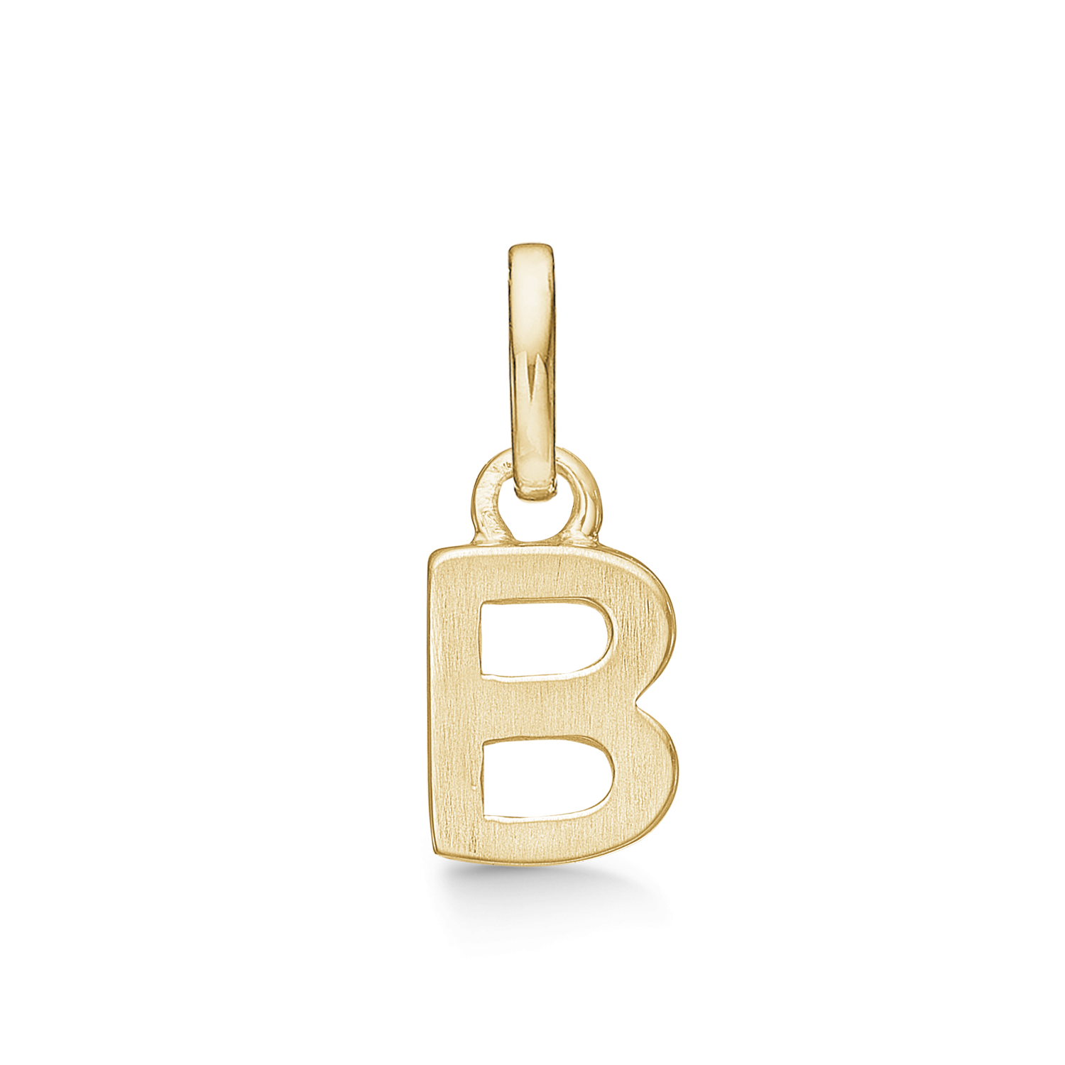 8 kt. guld vedhæng bogstav B. Mål: 8 x 6 x 3.3 mm.
