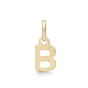 8 kt. guld vedhæng bogstav B. Mål: 8 x 6 x 3.3 mm.