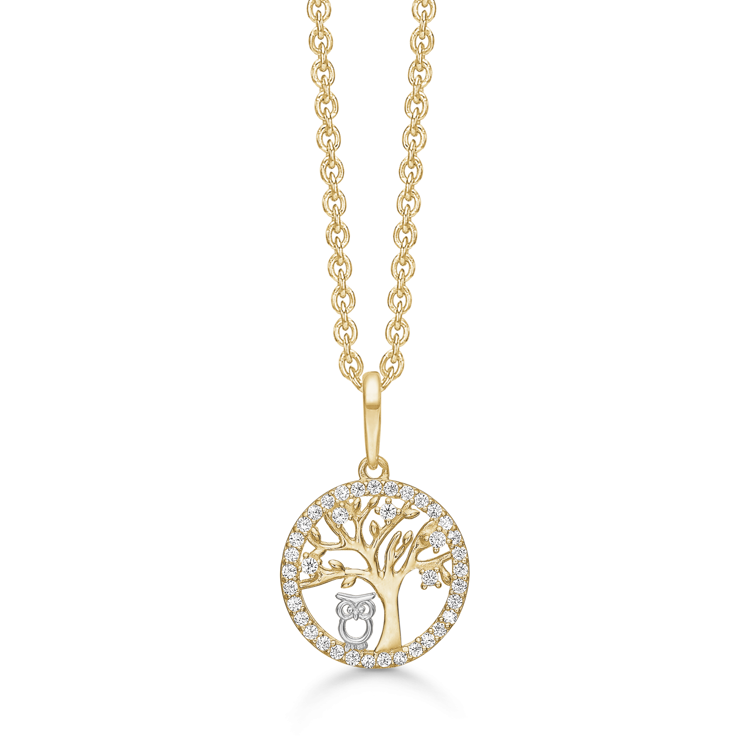 8 kt. Gold necklace