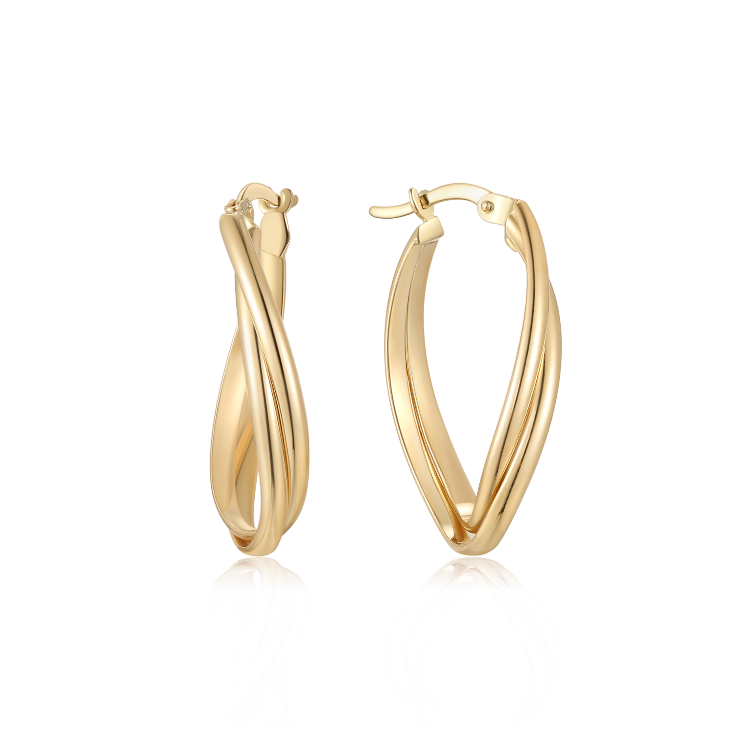 14 kt. Guld creoler 70166901