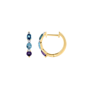 14 kt. Guld creoler 70257028