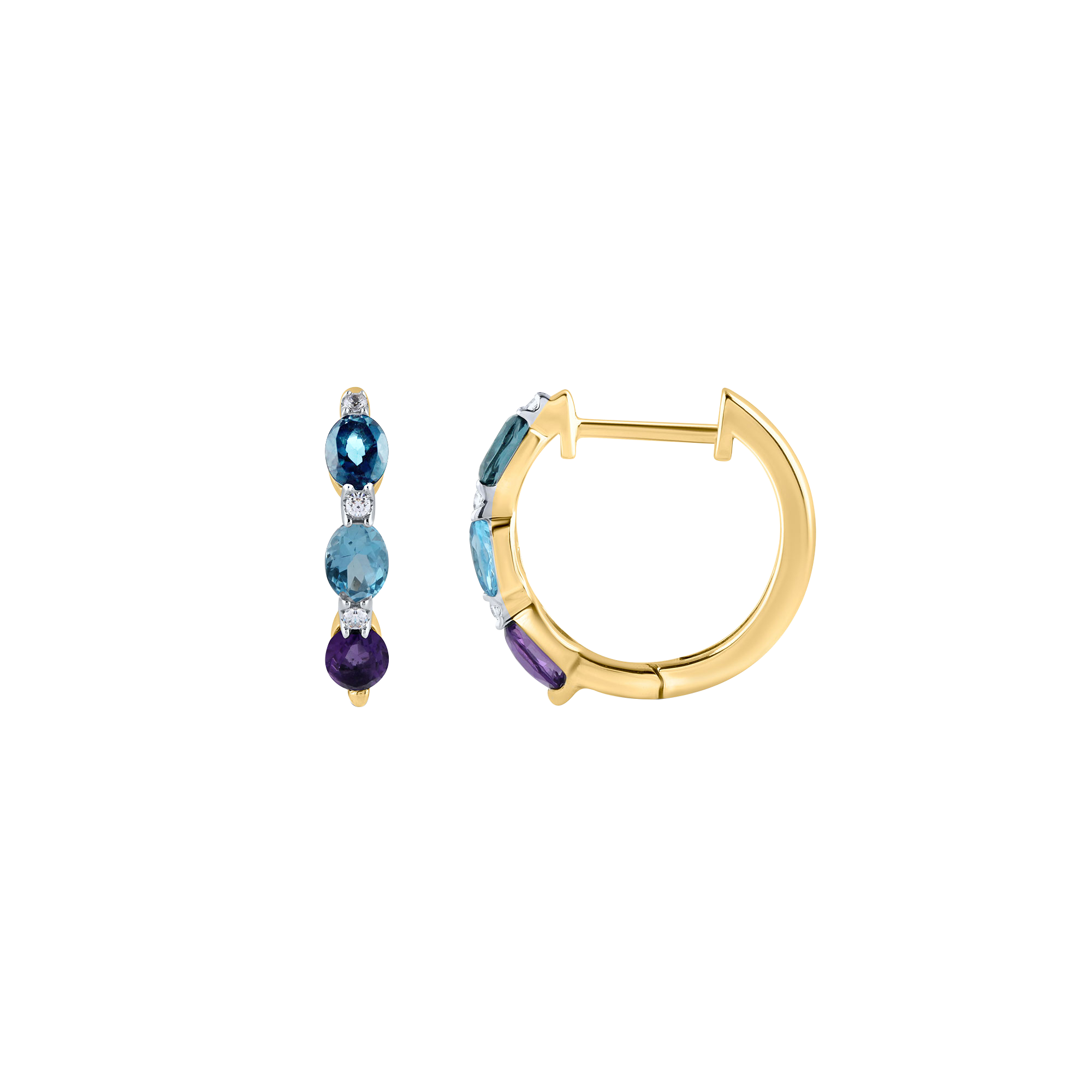 14 kt. Guld creoler 70257028