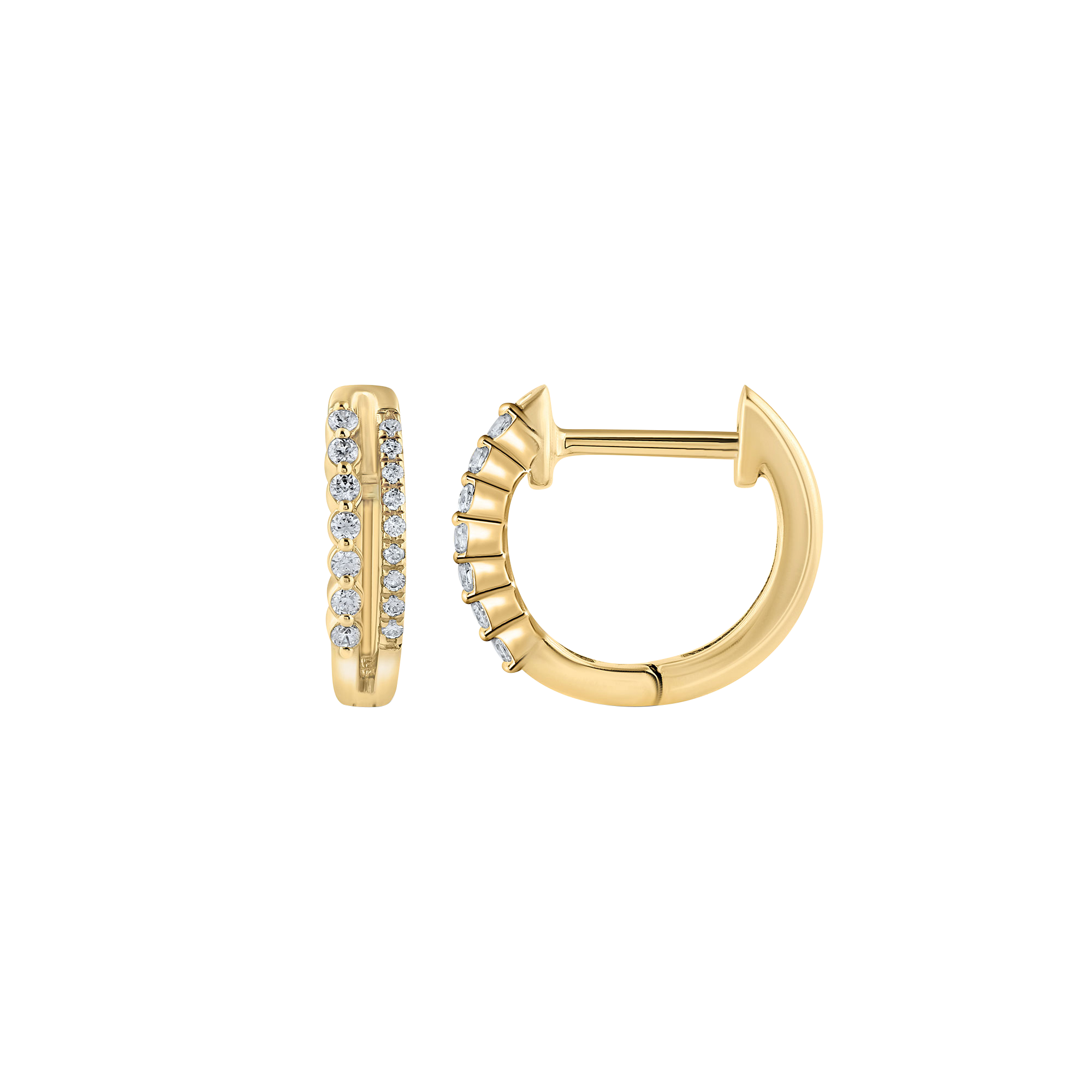 14 kt. Guld creoler 70257032