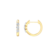 14 kt. Guld creoler 70257034