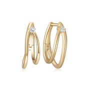 14 kt. Guld creoler 70257037