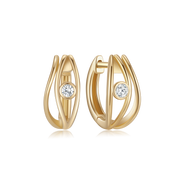 14 kt. Guld creoler 70257038