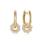 14 kt. Guld creoler 70257040