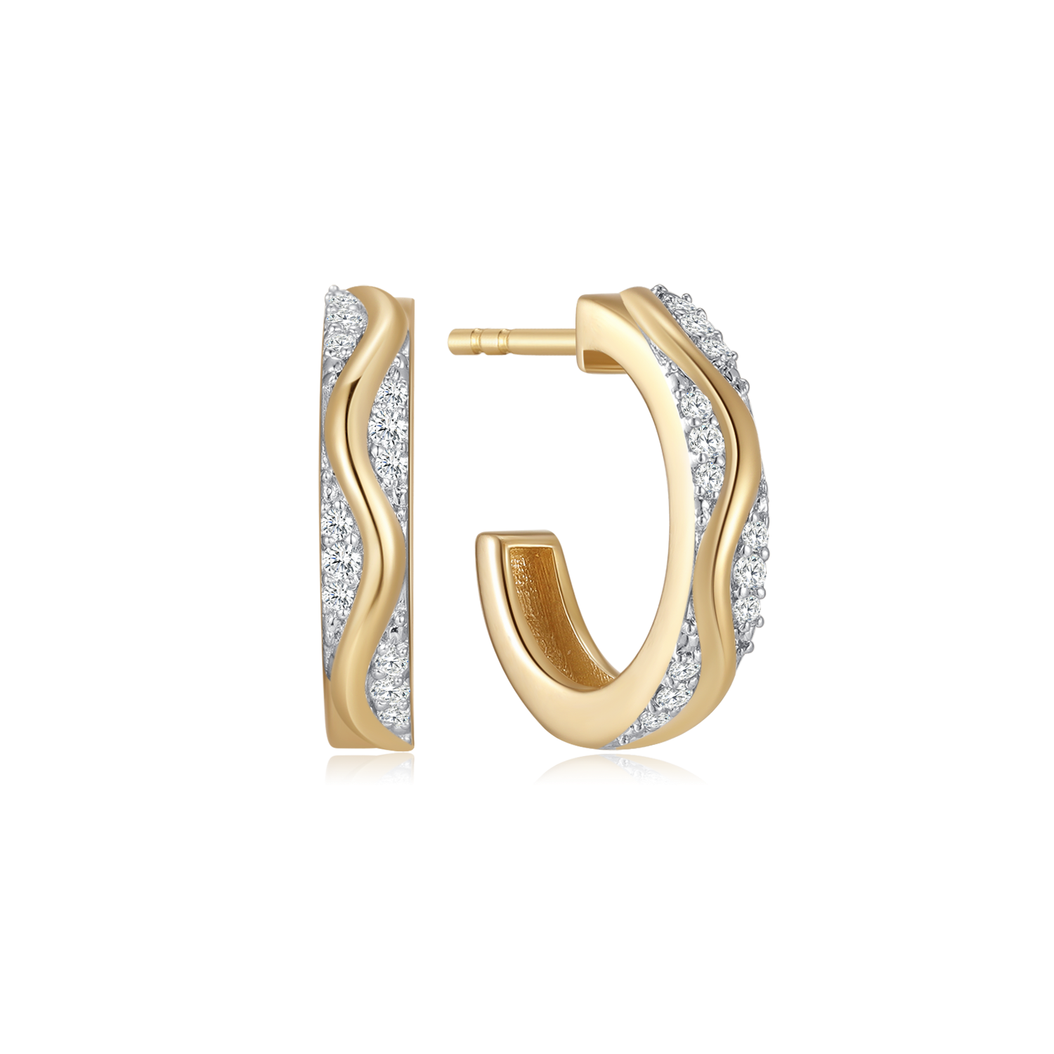 14 kt. Guld ørestikker 70257041