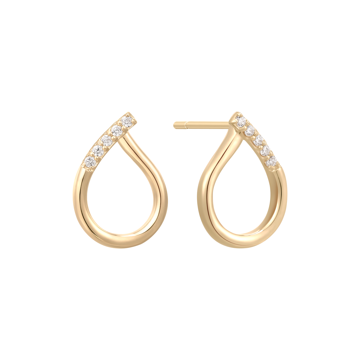 14 kt. Guld ørestikker 70342926