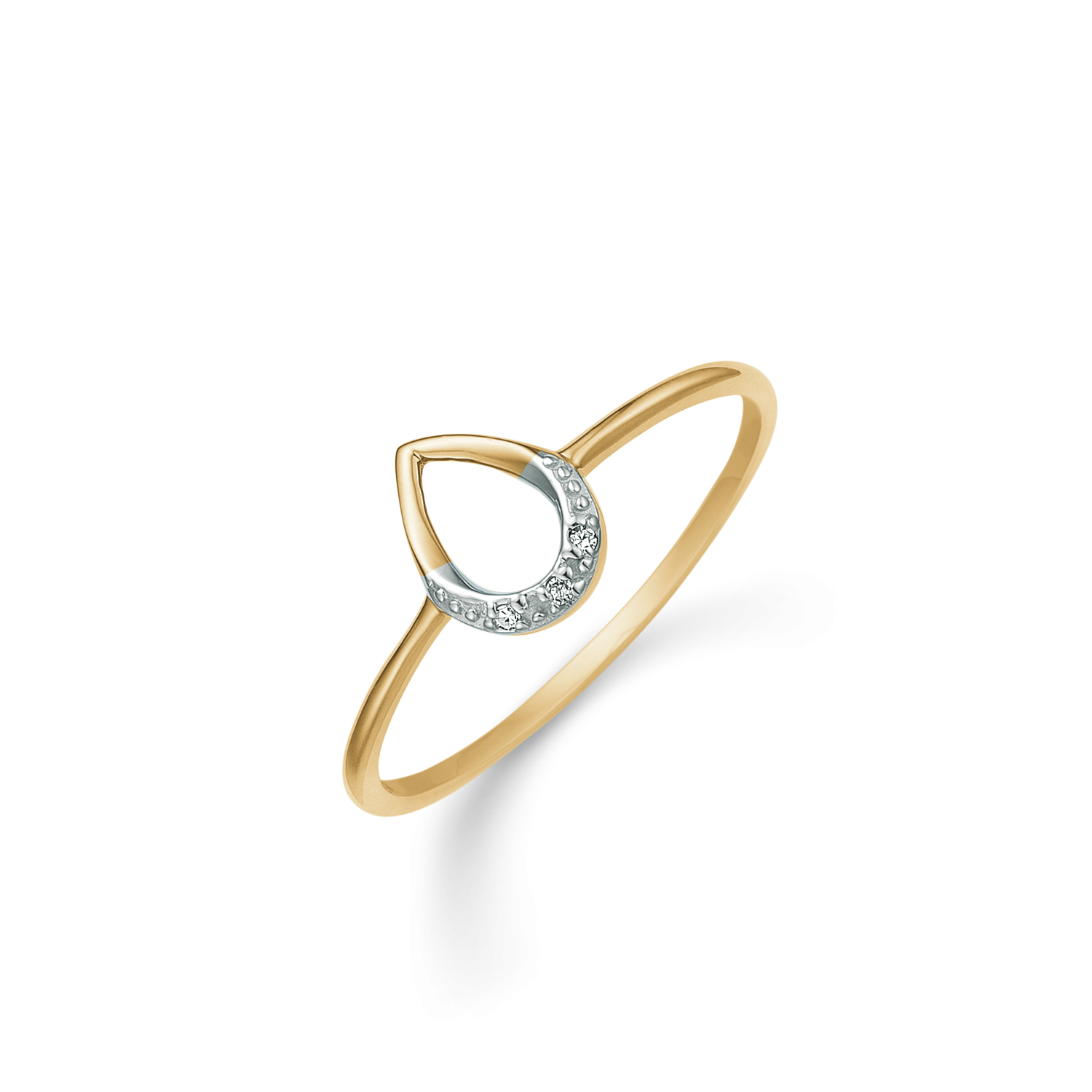 14 kt. Guld ring