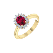 14 kt. Guld ring 