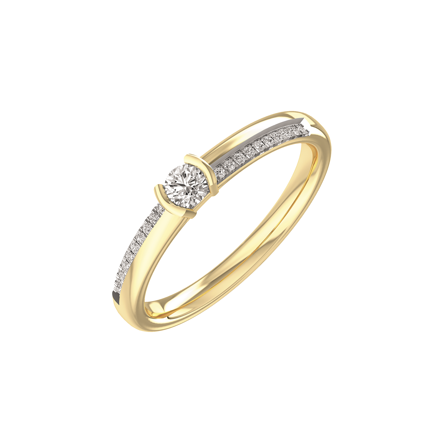 14 kt. Guld ring