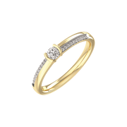 14 kt. Guld ring