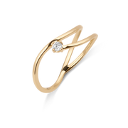 14 kt. Guld ring 72257037